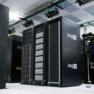 Server racks in a data centre